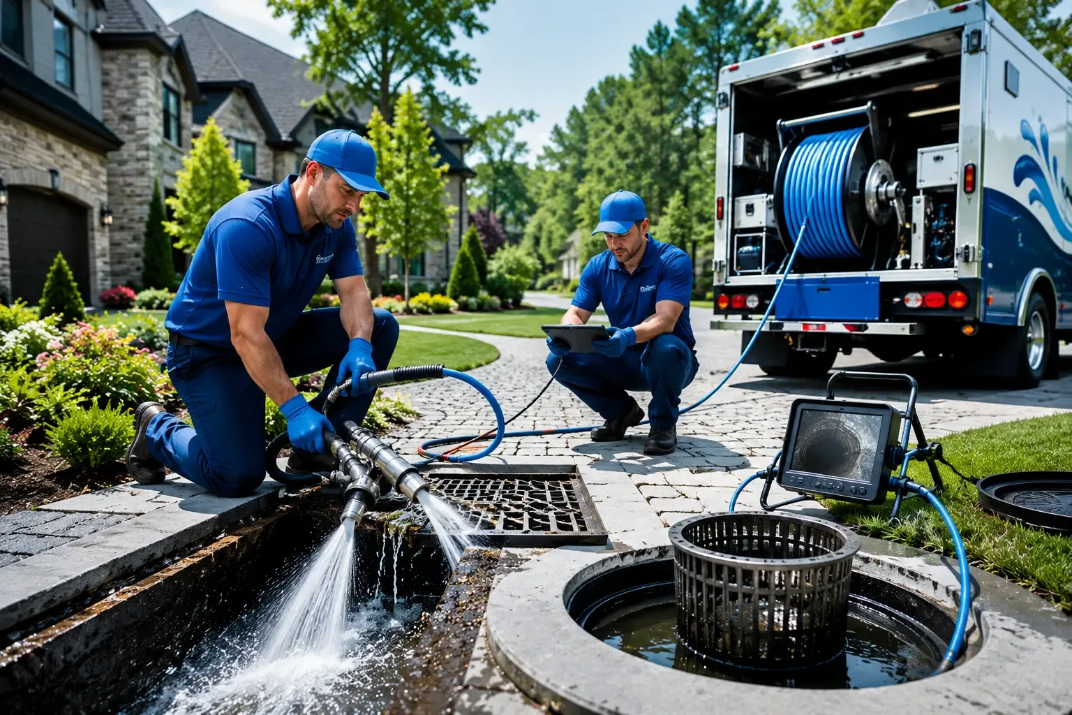 Local outdoor drain cleaning professionals in Portola Valley, CA